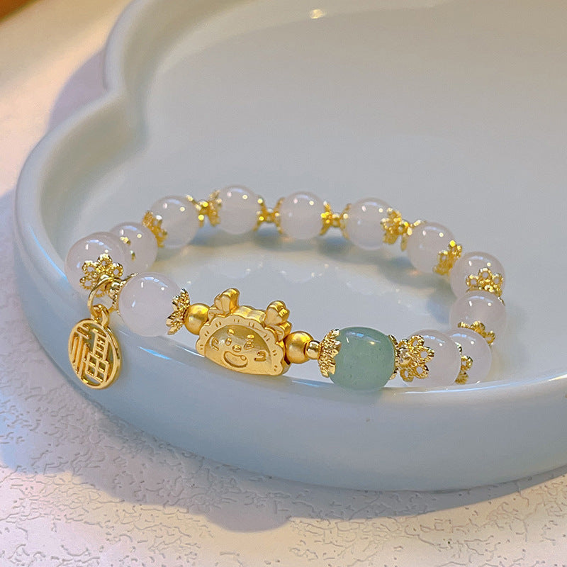 Style Lucky Fortune Handmade Beaded Female Girlfriends Bracelet