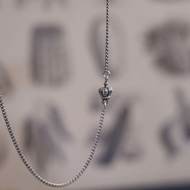 Women's Rainbow Bear For Niche Design Simple Clavicle Chain Sweater Necklace
