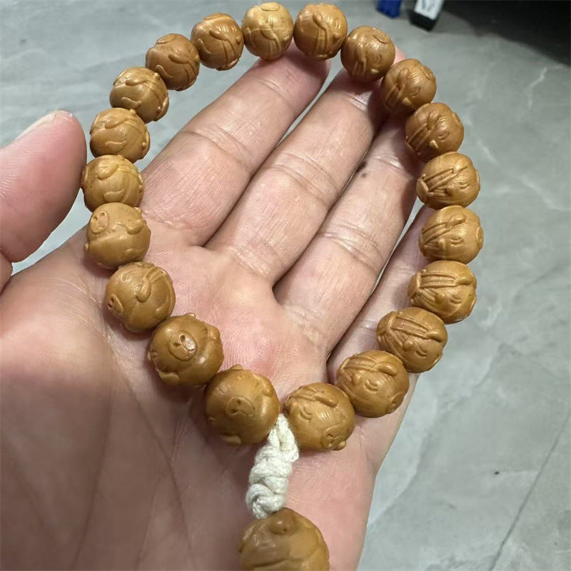 Fart Peach Roll Crisp Gourd Flower Love Shark Back Barrel Bracelet