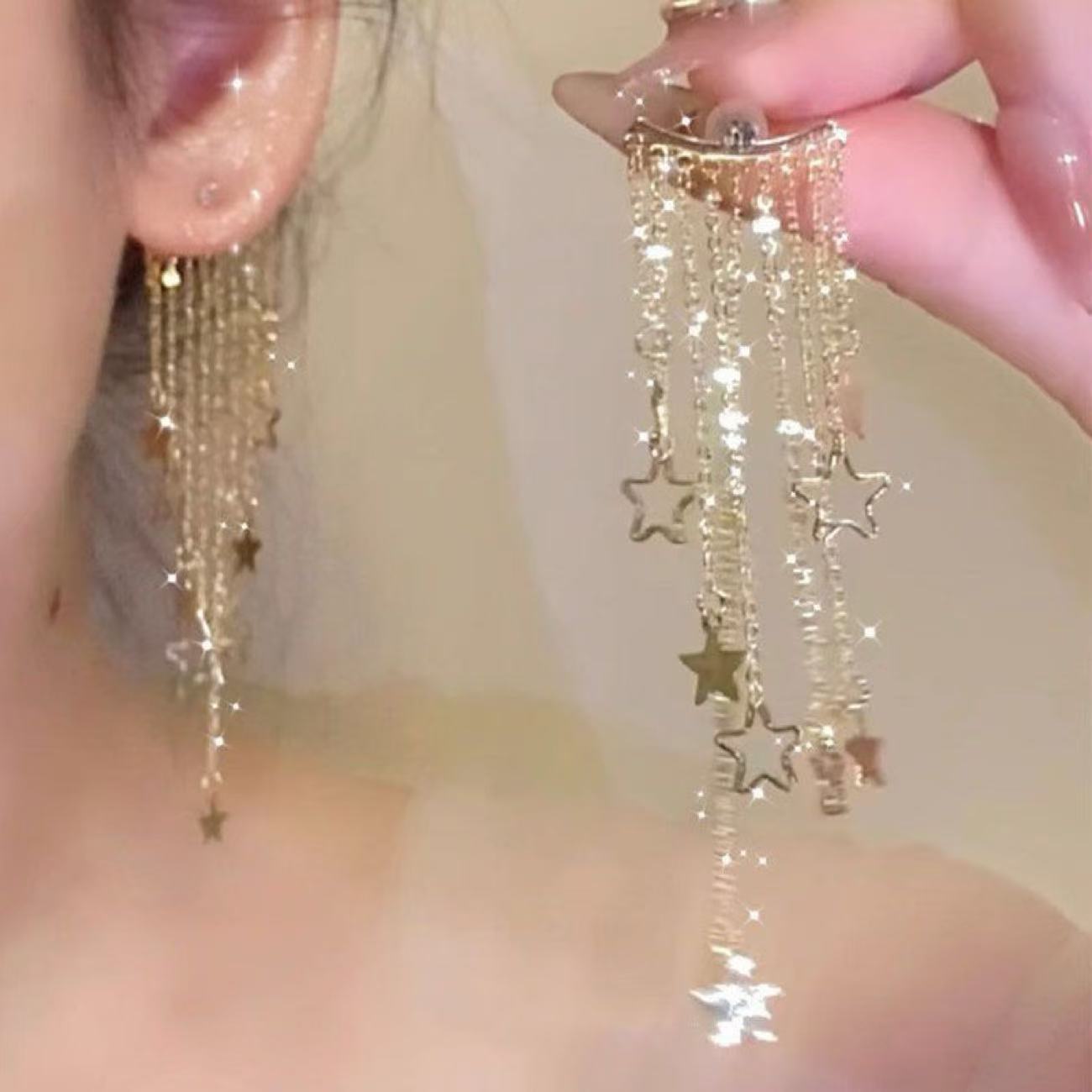 Luxury Pearl Water Drop Niche High Sense Temperament Fashion Earrings