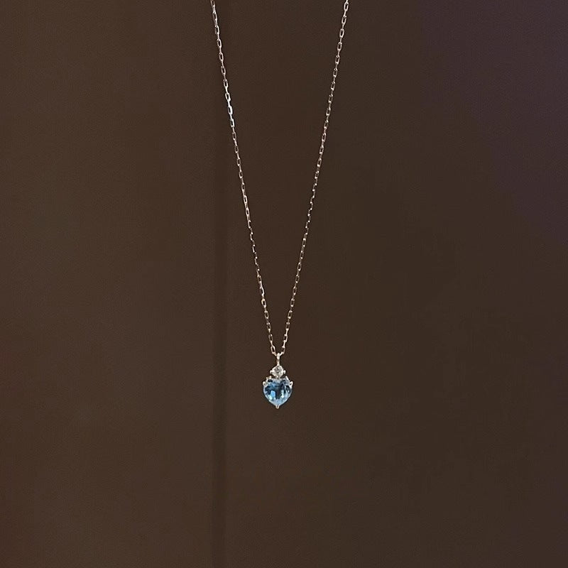 Women's Sier Light Luxury High-grade Design Clavicle Necklaces