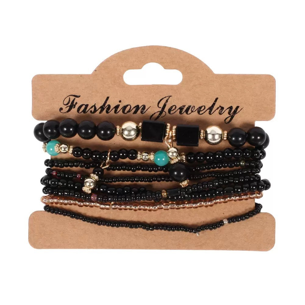 Creative Resin Alloy Ethnic Style Retro Handmade Bracelet