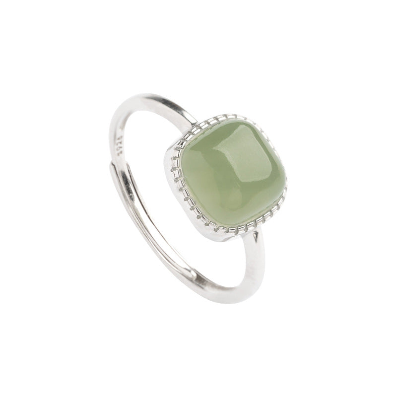 Sugar Cube Female Creative Sense Retro Rings