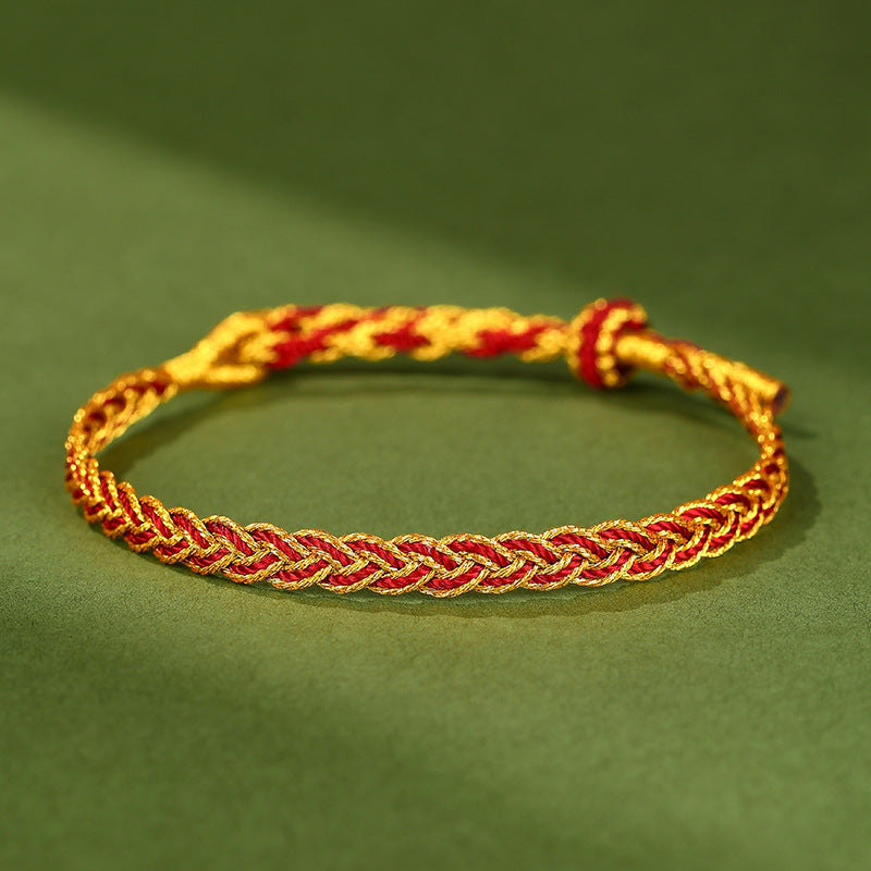 Festival Colorful Rope Ethnic Style Hand-woven Adult Small Sachet Carrying Bracelet