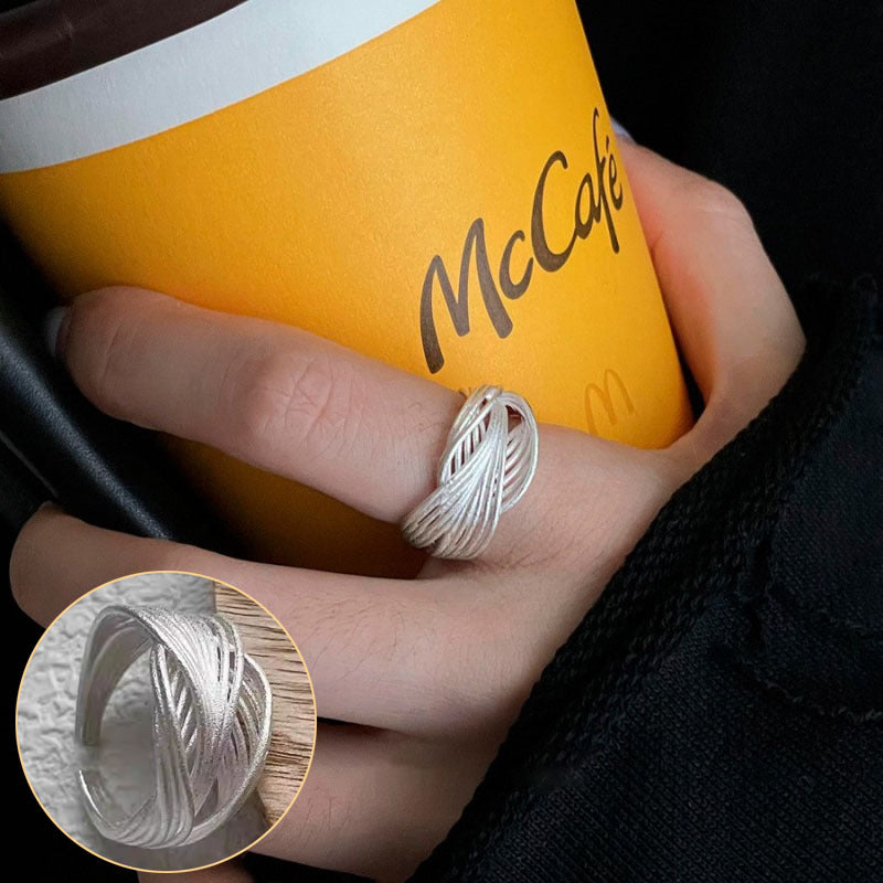 Women's Style Temperament Water Drop Retro Stylish Rings