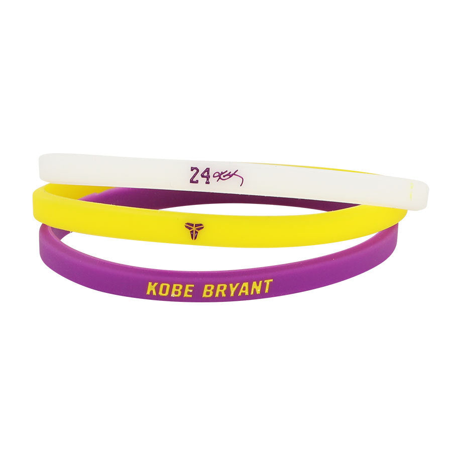 Customized Basketball Star Three-piece Silicone Thin Bracelet