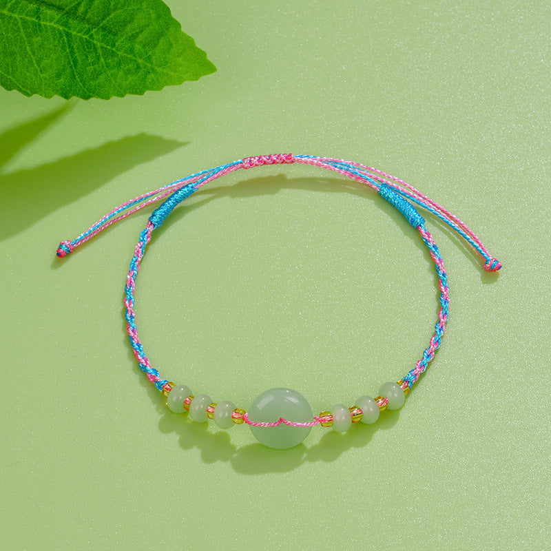 Children's Festival Colorful Rope Hand Weaving Magic Color Bracelet