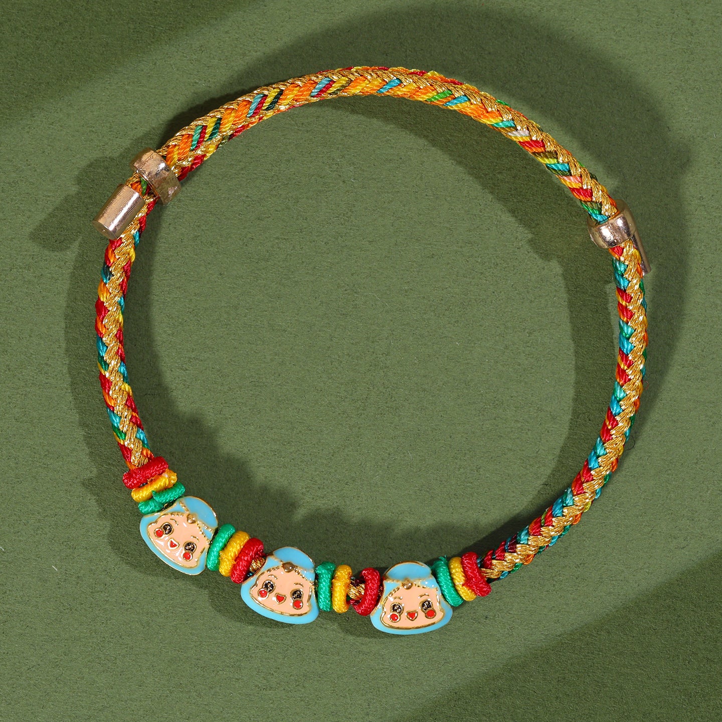 Color Carrying Strap Dragon Boat Festival Colorful Rope Small Bracelet