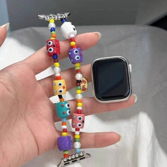 Monster Color Watch Band Suitable For Apple Bracelets