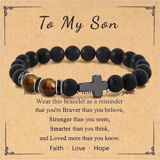 Fashion Trend Cross Adjustable Niche Vintage Holiday Bracelet