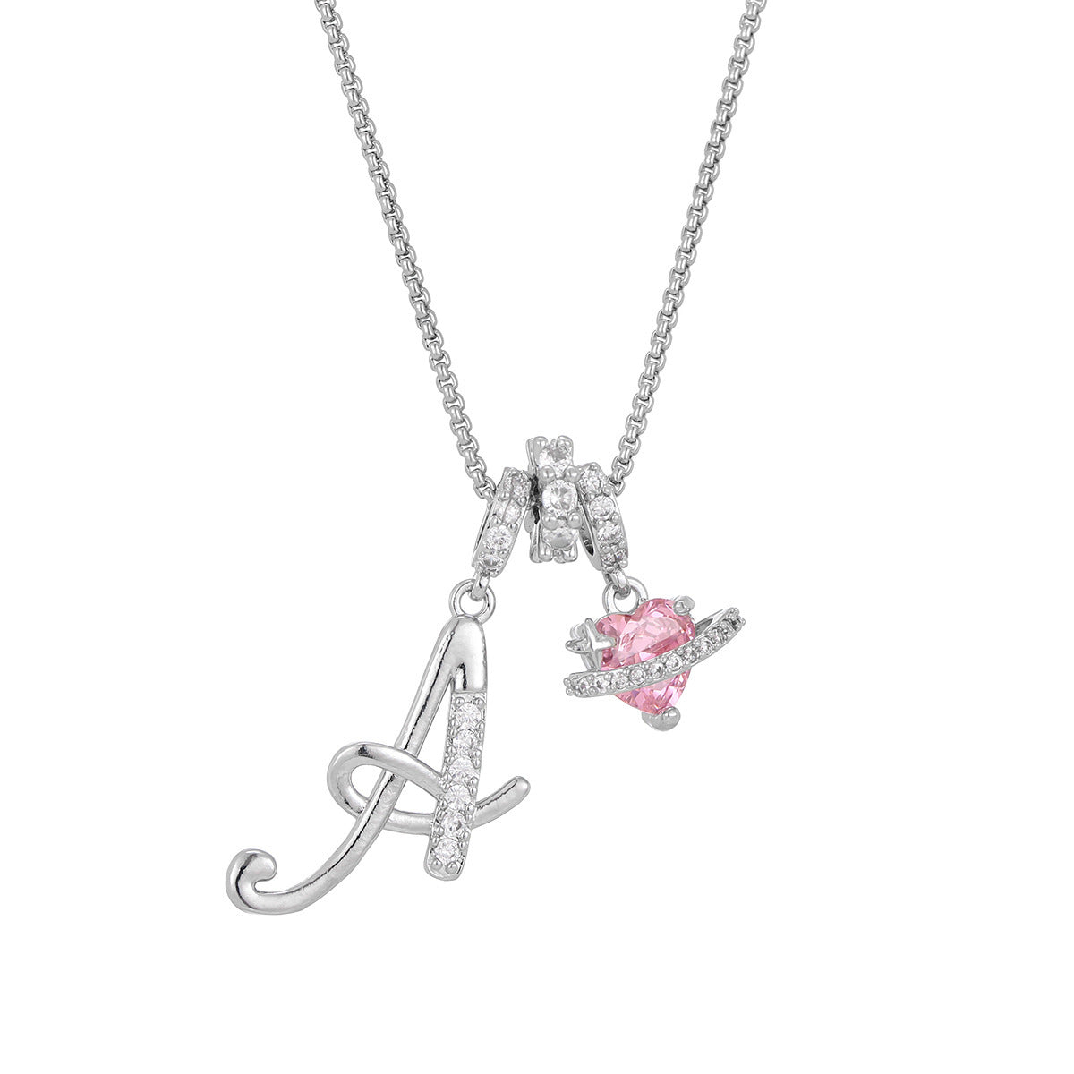Dopamine English Letter Light Luxury Minority Necklaces