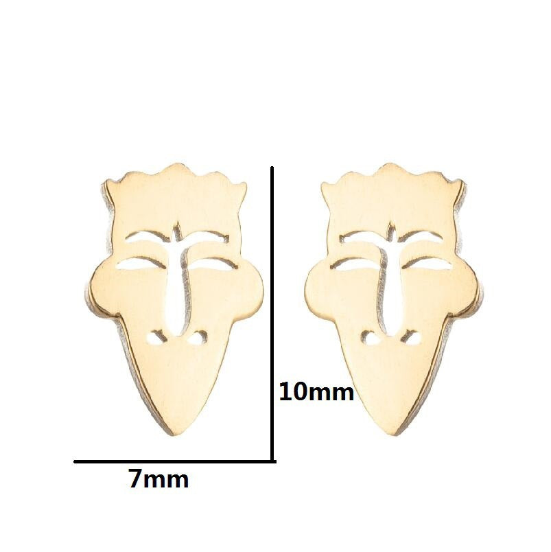 Ear Simple Fashion Halloween Pumpkin Ghost Earrings