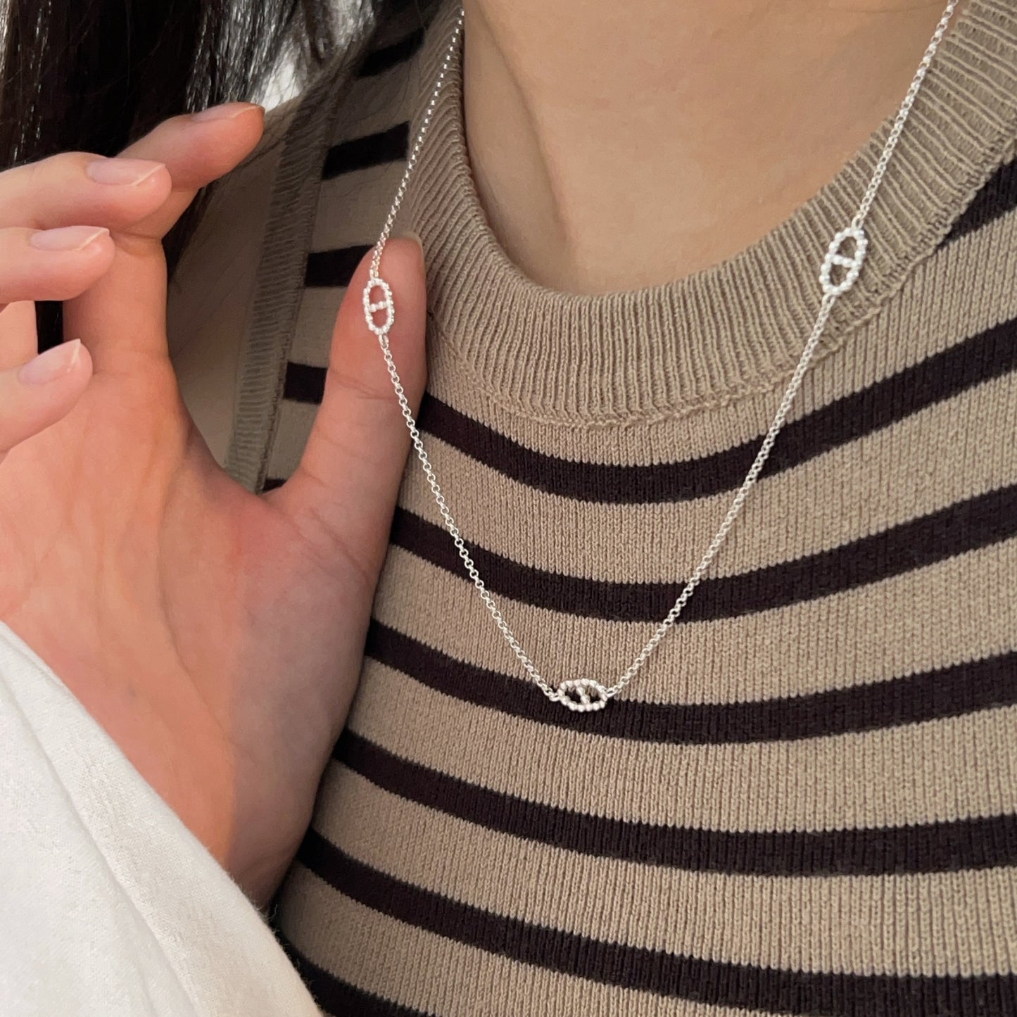 Women's Pig Nose Fashion Simple Cool Wind Necklaces