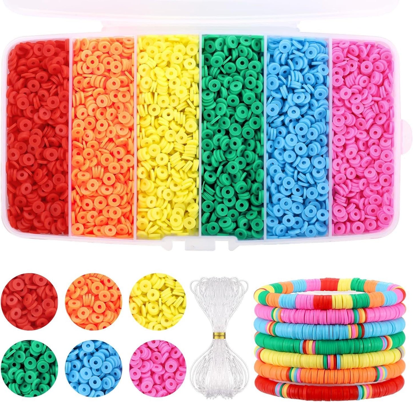 Grid Handmade Beaded Material Sets Of Necklaces