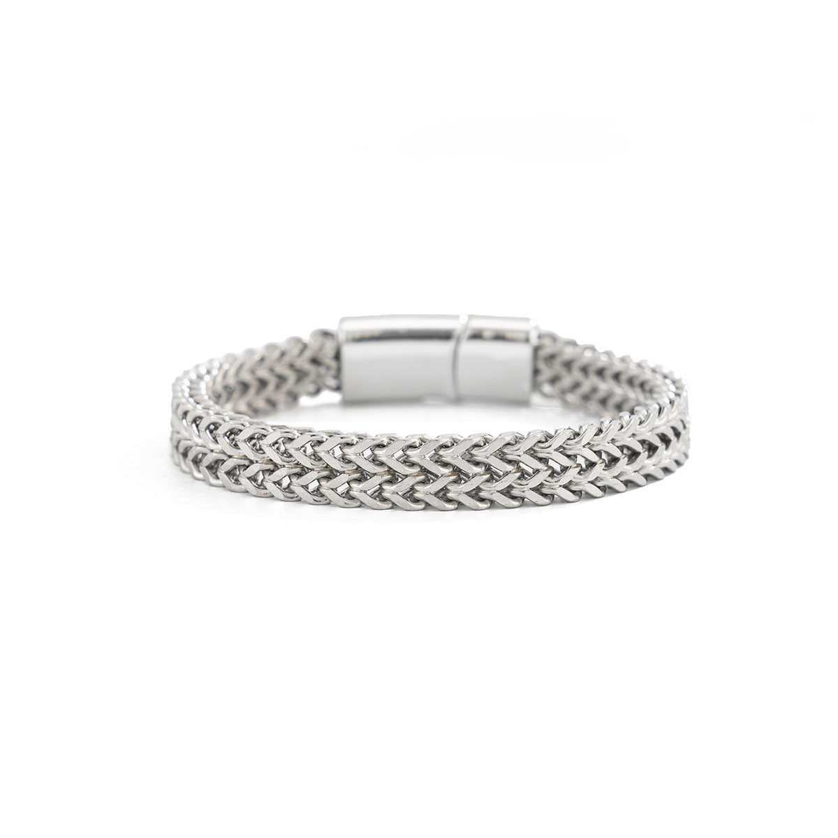 Men's Street Stainless Steel Fashion Personality Cuban Link Bracelets