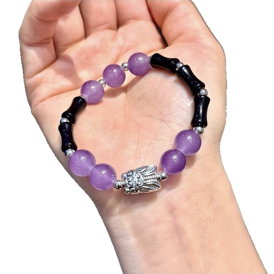 Best-selling Beads Magic Feather Fairy Charm Niche Beaded Friends Gift Bracelet