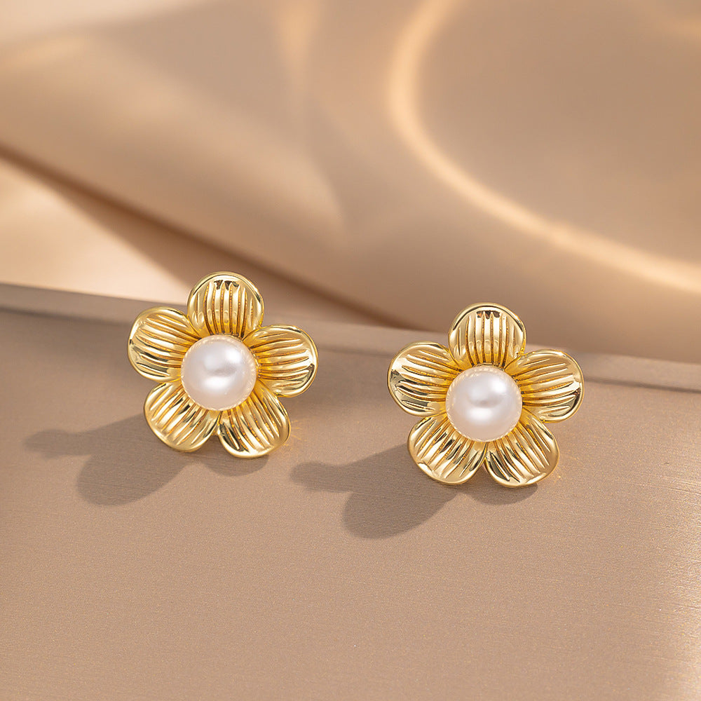 Simple Classic All Match Fashion Zircon Earrings