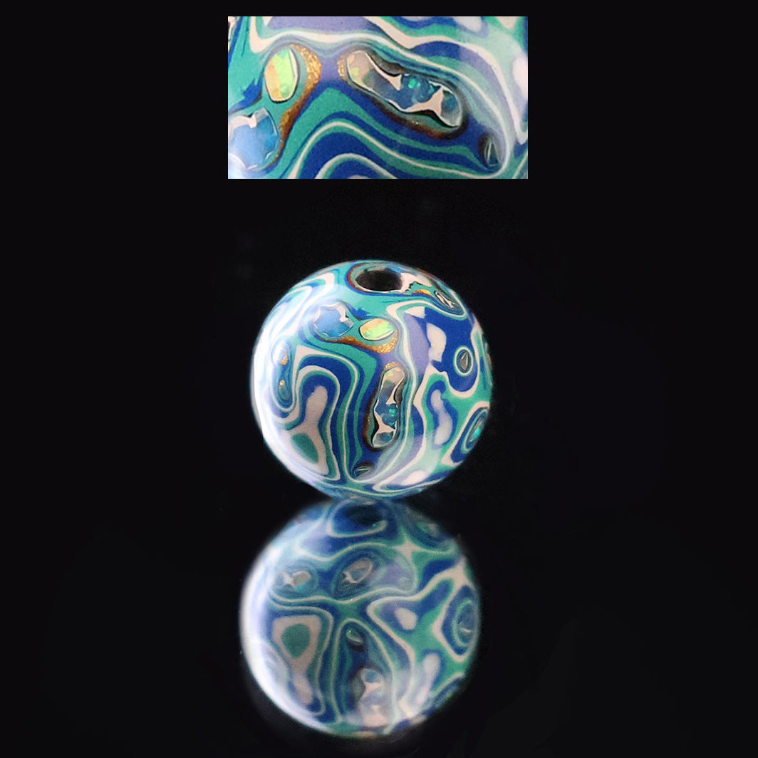 Paint Beads Opal Loose Wooden Beaded Rosewood Embryo Single Bracelets