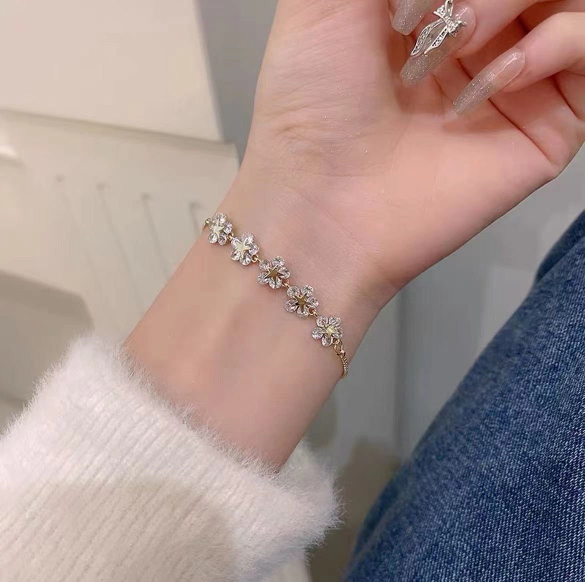 Super Fairy Love Titanium Steel Female Minority Light Luxury Bracelets