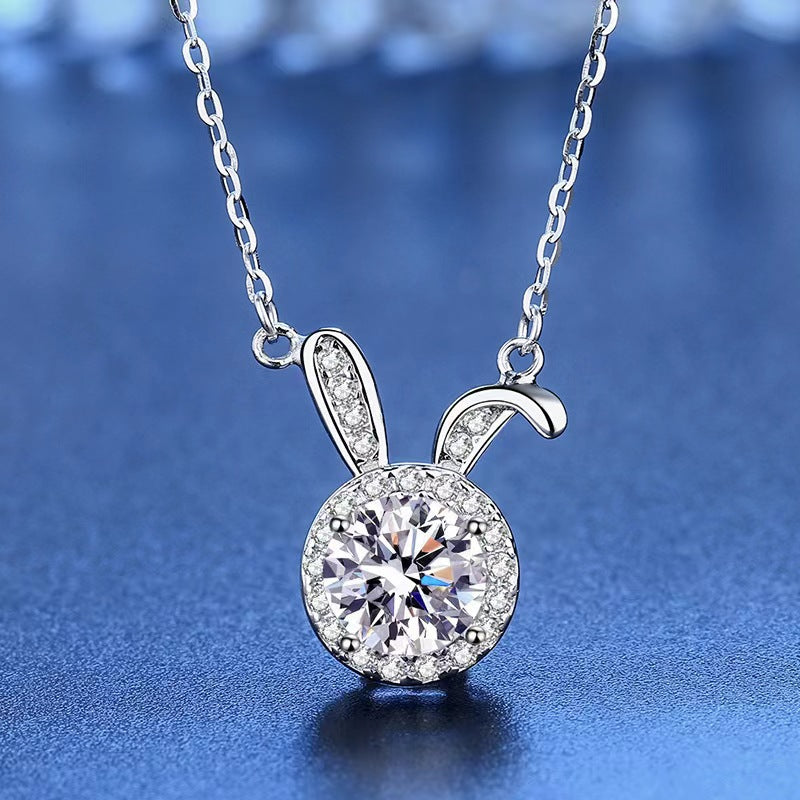 Imitation Imported Diamond Plated Eight Hearts Pendants