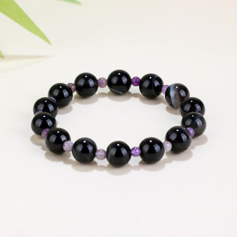 Women's & Men's Beaded For To Relieve Anxiety Natural Crystal Lucky Bracelet