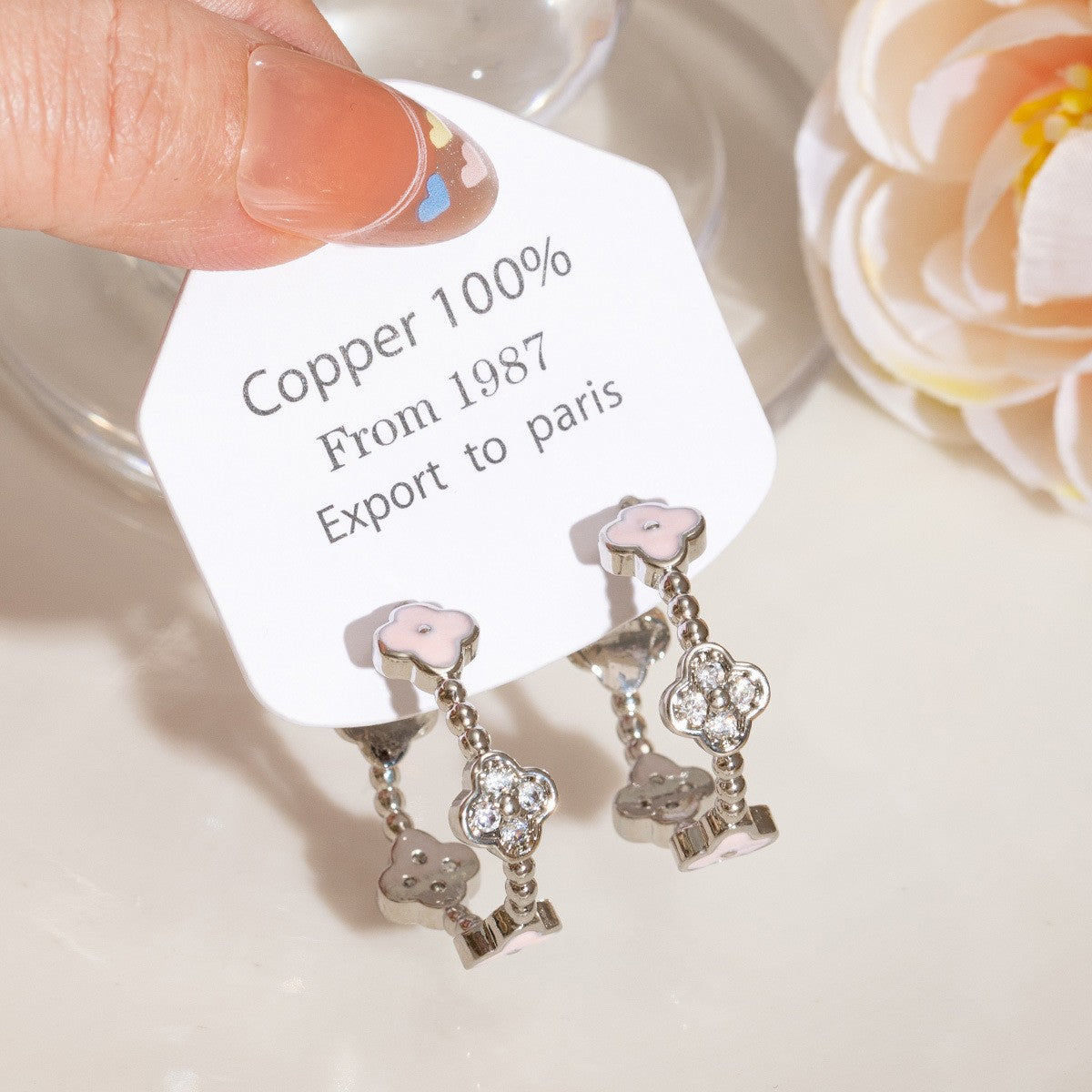 Women's Festive Classic Elegant Wild Fashion Temperament Drip Glazed Rings