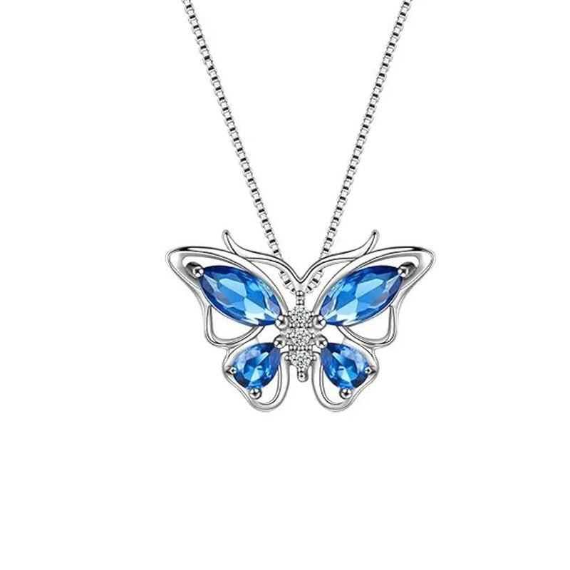 Elegant Ear Twin Animal Clavicle Chain Jewelry Set