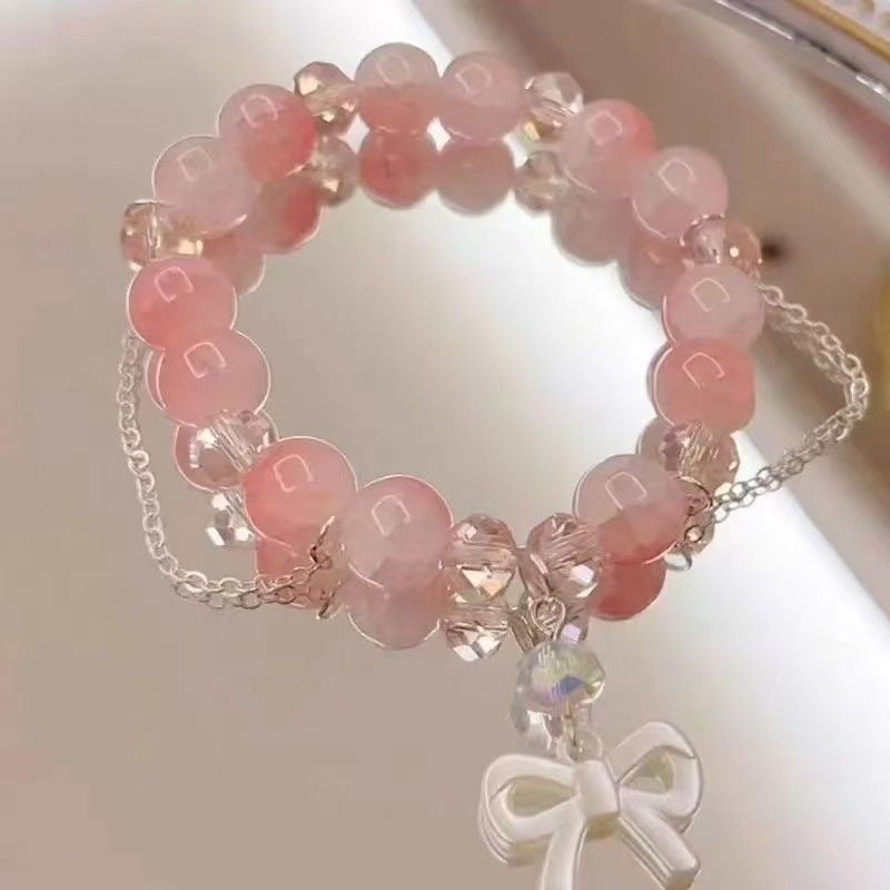 Beaded Tassel Female Design Good-looking Personality Versatile Bracelet