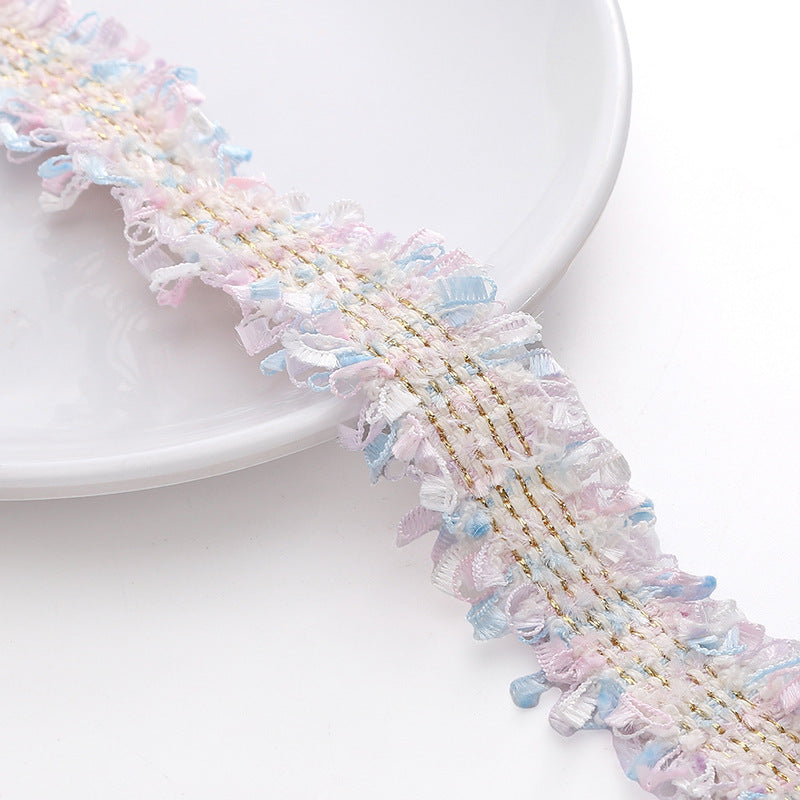 Classic Style Polyester Lace Handmade Suitcase Hat Weaving Rope Jewelry Accessories