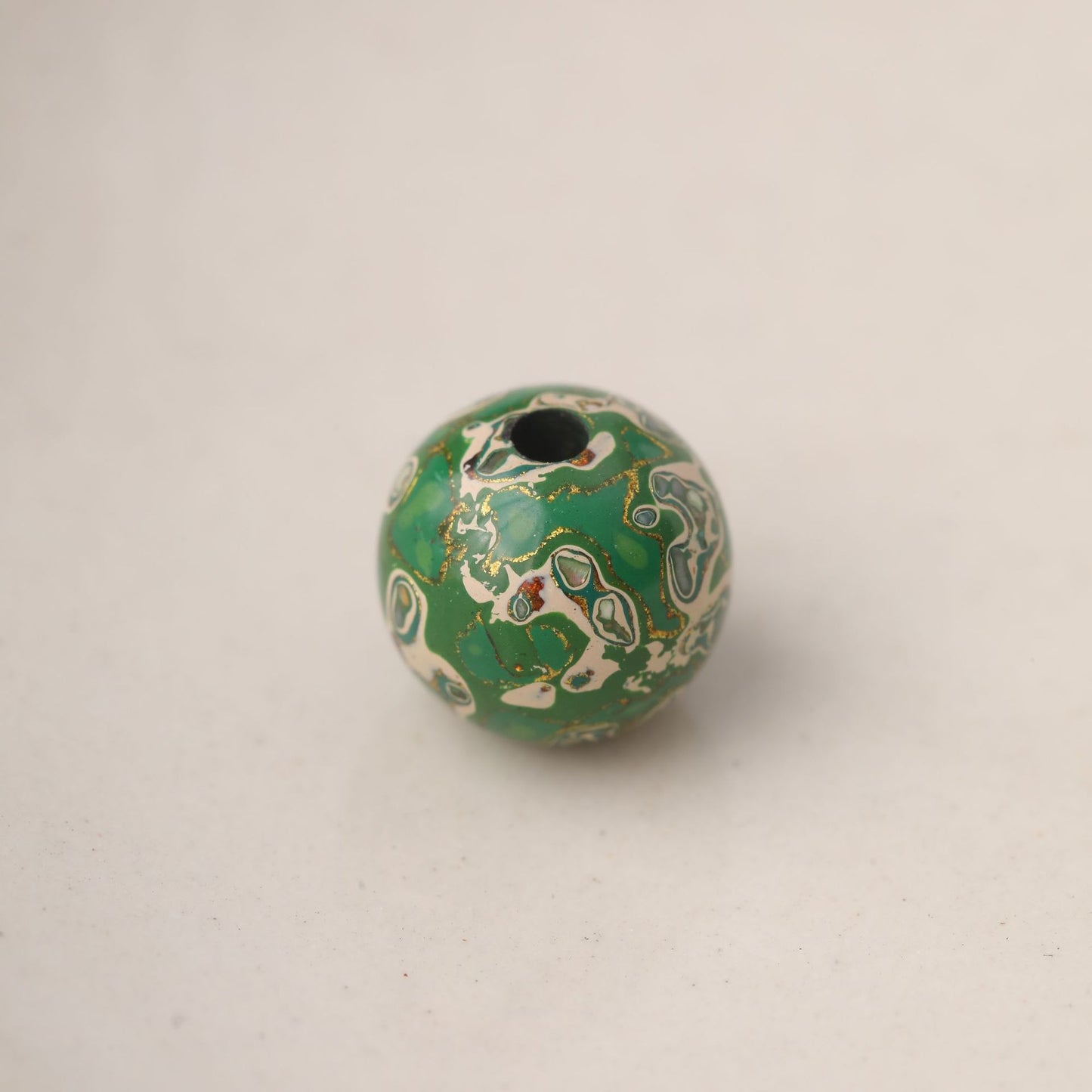 Paint Large Beads Inlaid Screw Scattered Single Bracelet