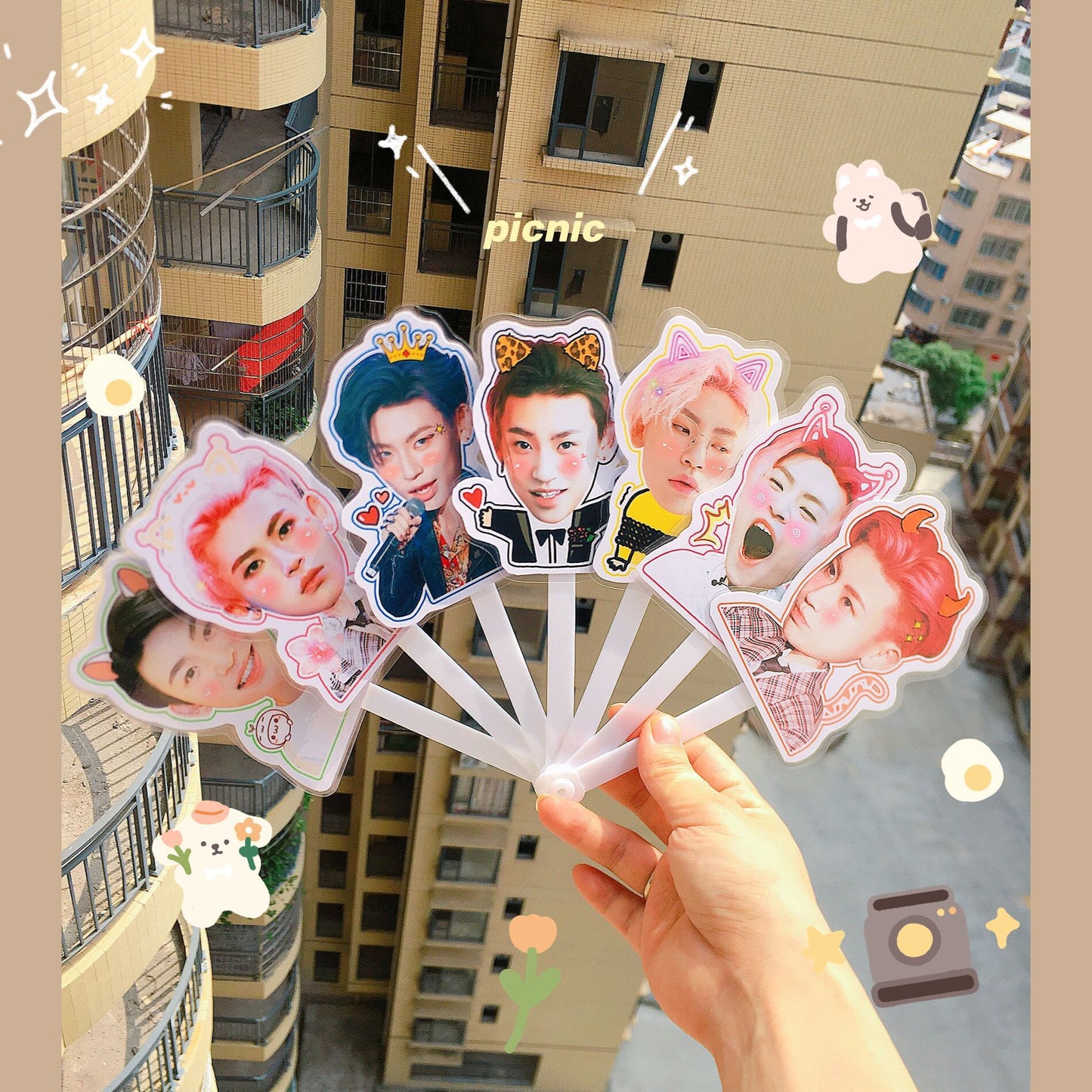 Less Group Song Concert Support Items Seven Necklace