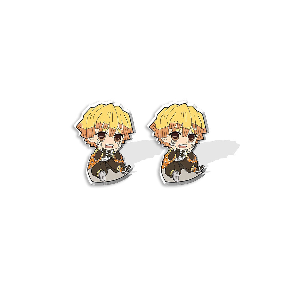 No Anime Secondary Acrylic Heat Shrinkable Sheet Rings