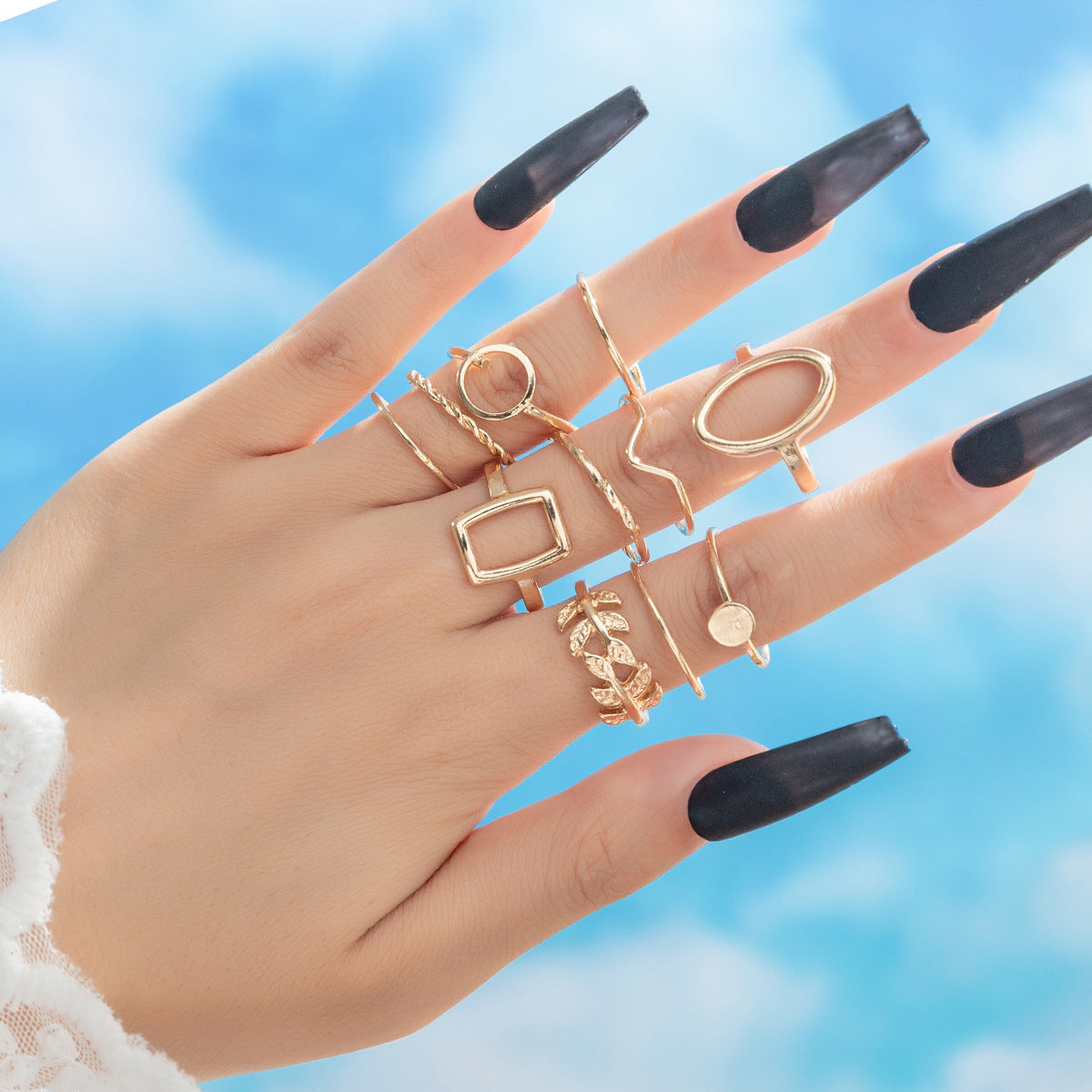 Women's Butterfly Open More Than Knuckle Sets Of Ring