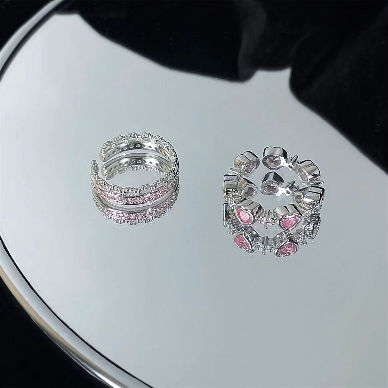 Design High-grade Diamond Light Luxury Unique Rings