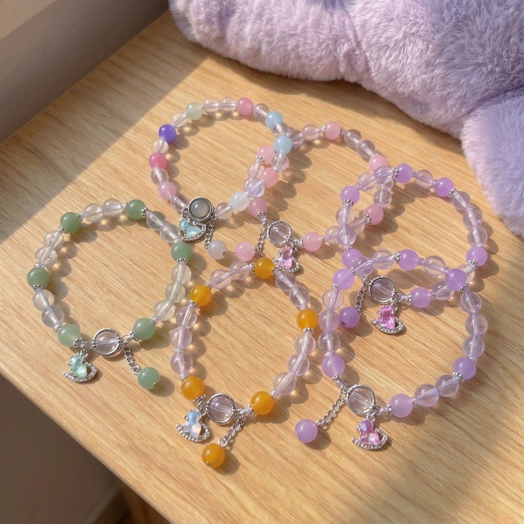 Unicorn Special Interest Light Luxury Simple Teenage Bracelet
