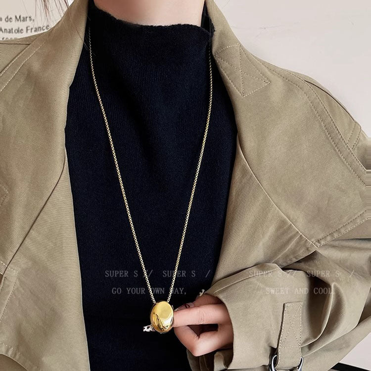 Women's Drop Titanium Steel For Light Luxury Necklaces