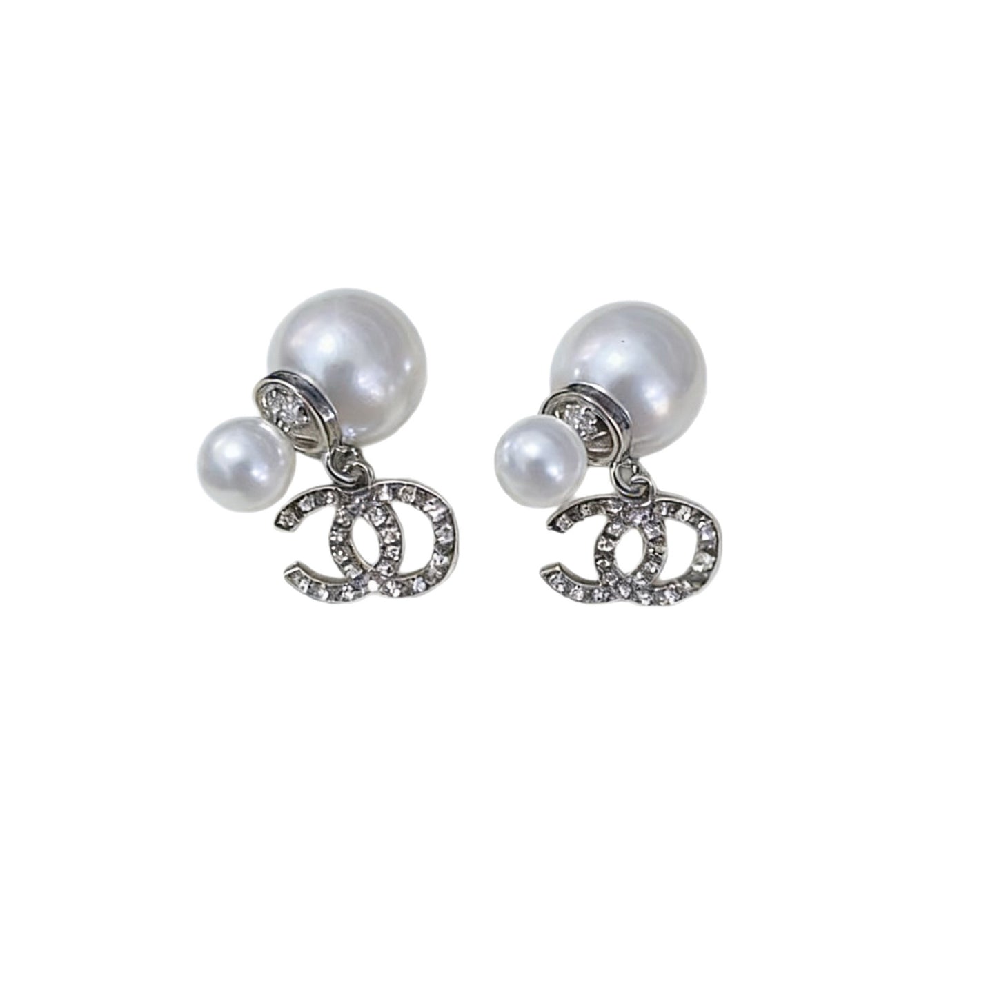 Version Pearl Diamond Classic Style Pairs Of Stud Earrings