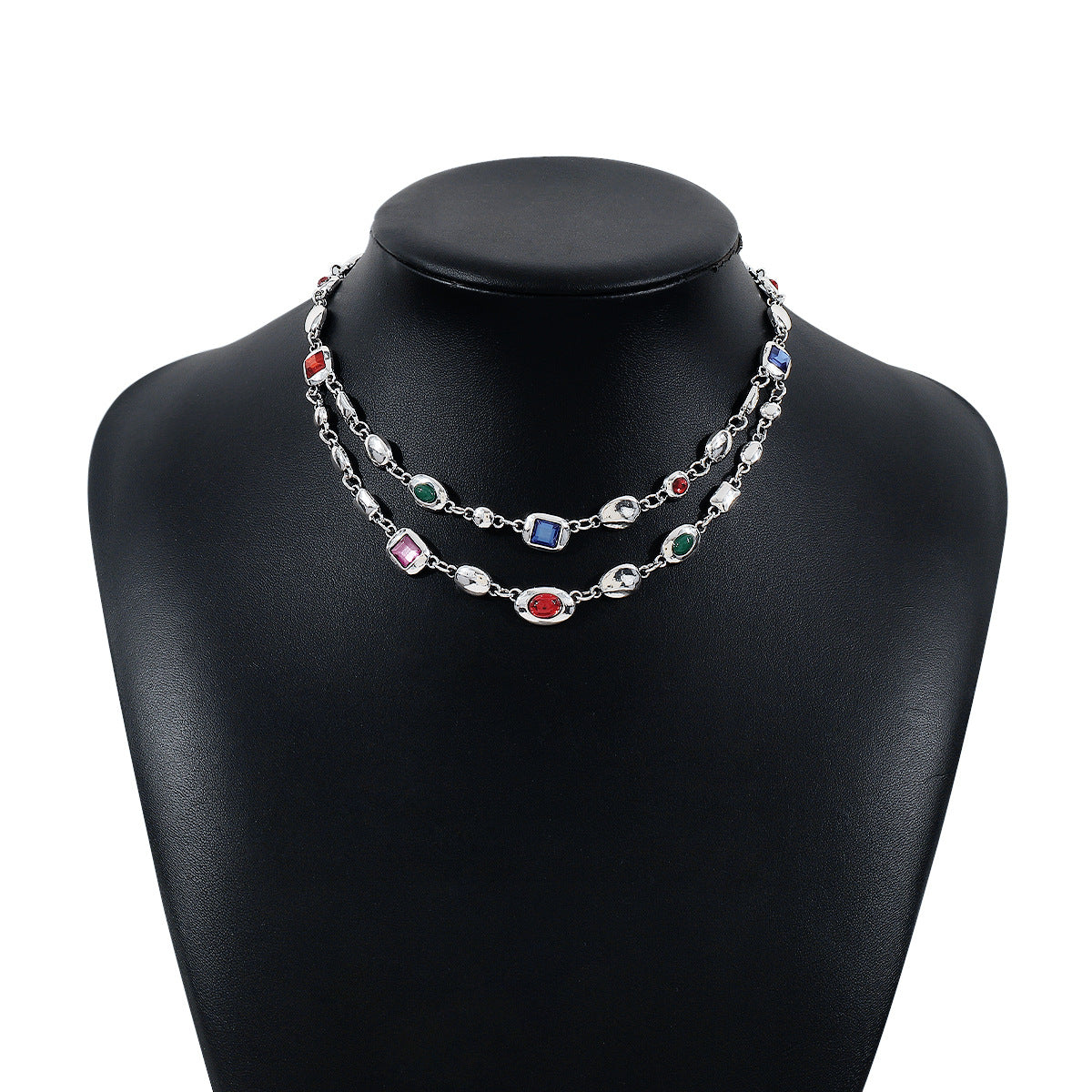 Ethnic Style Diamond Light Luxury Delicate Sense Necklace