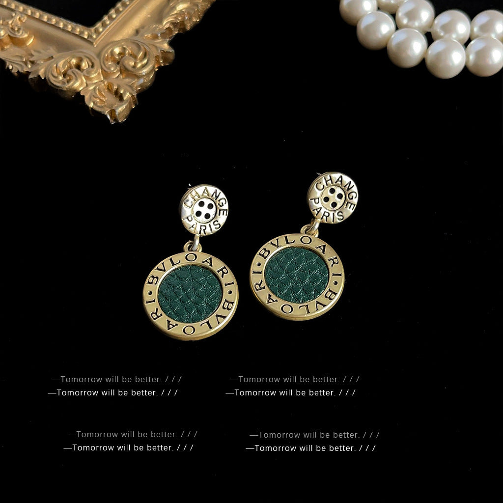 Retro High-grade Special Interest Light Luxury Earrings