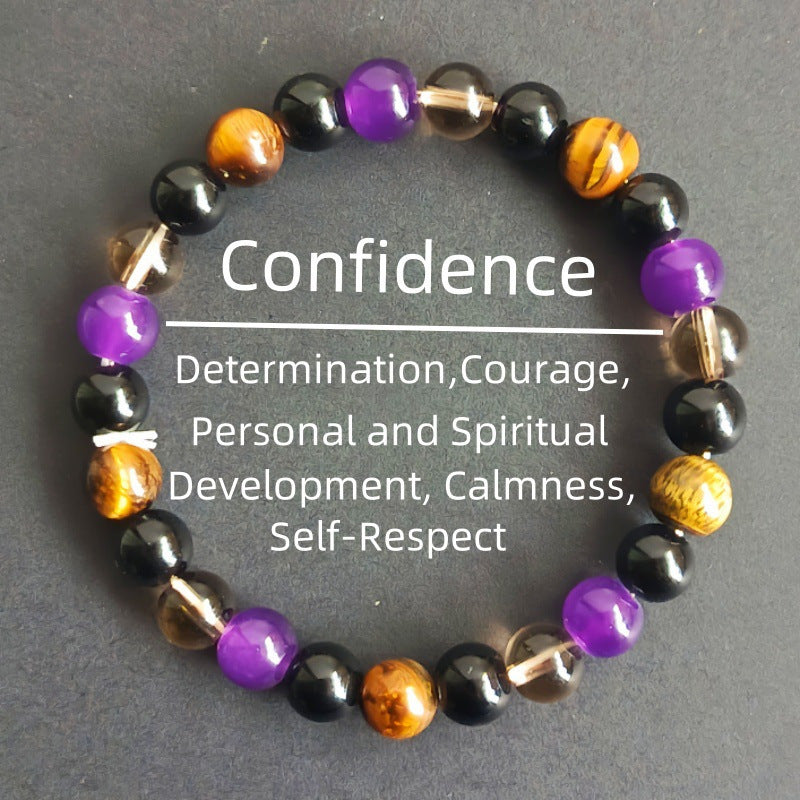 Glamorous Slouchy Attractive Natural Stone Crystal Bracelets