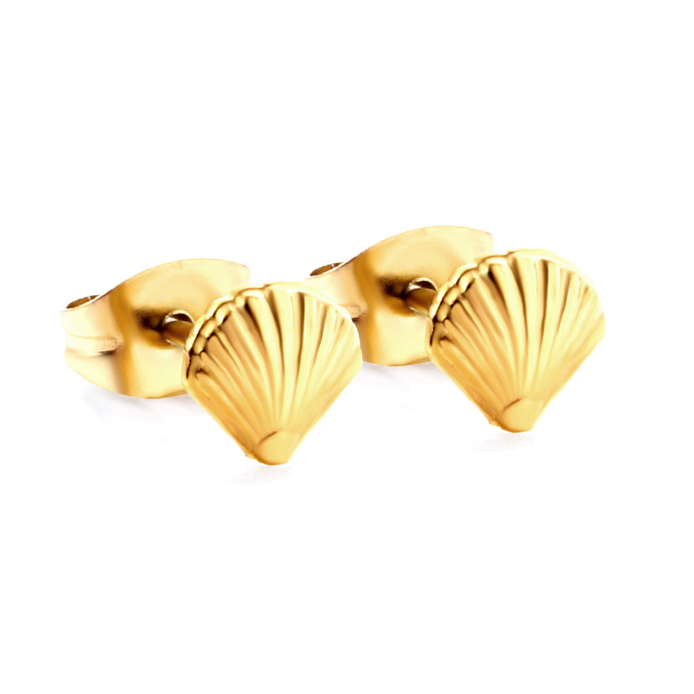 Women's Shell Fashionable Bright Simple Elegant Earrings