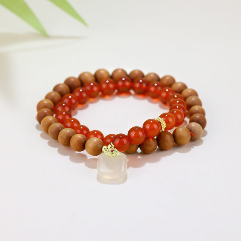 Women's & Men's Beaded For To Relieve Anxiety Natural Crystal Lucky Bracelet