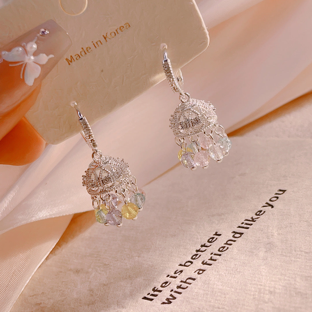 Women's Beauty Colorful Wind Chimes Tassel National Style Unique Beautiful High Rings