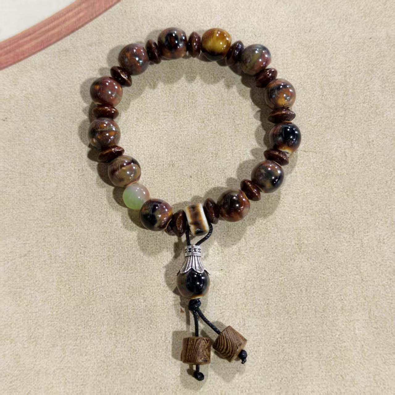 Alloy Ceramic Ethnic Style Single Handmade Filament Bracelet