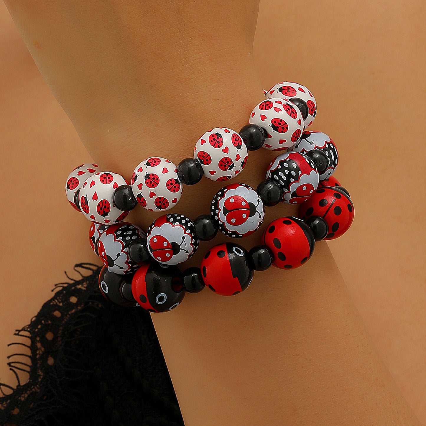 Women's & Men's Skull Spider Web Creativity Horror Halloween Bracelet