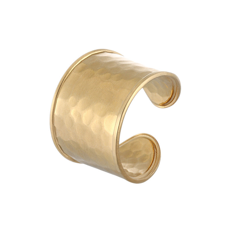 Women's Titanium Steel Fashion Commuter Retro High-grade Ring