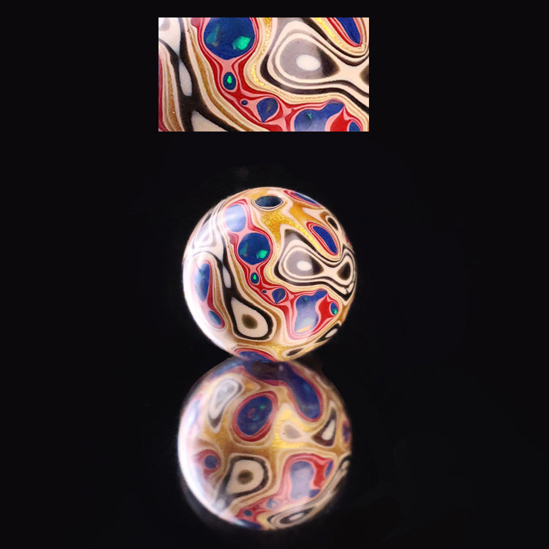 Paint Beads Opal Loose Wooden Beaded Rosewood Embryo Single Bracelets
