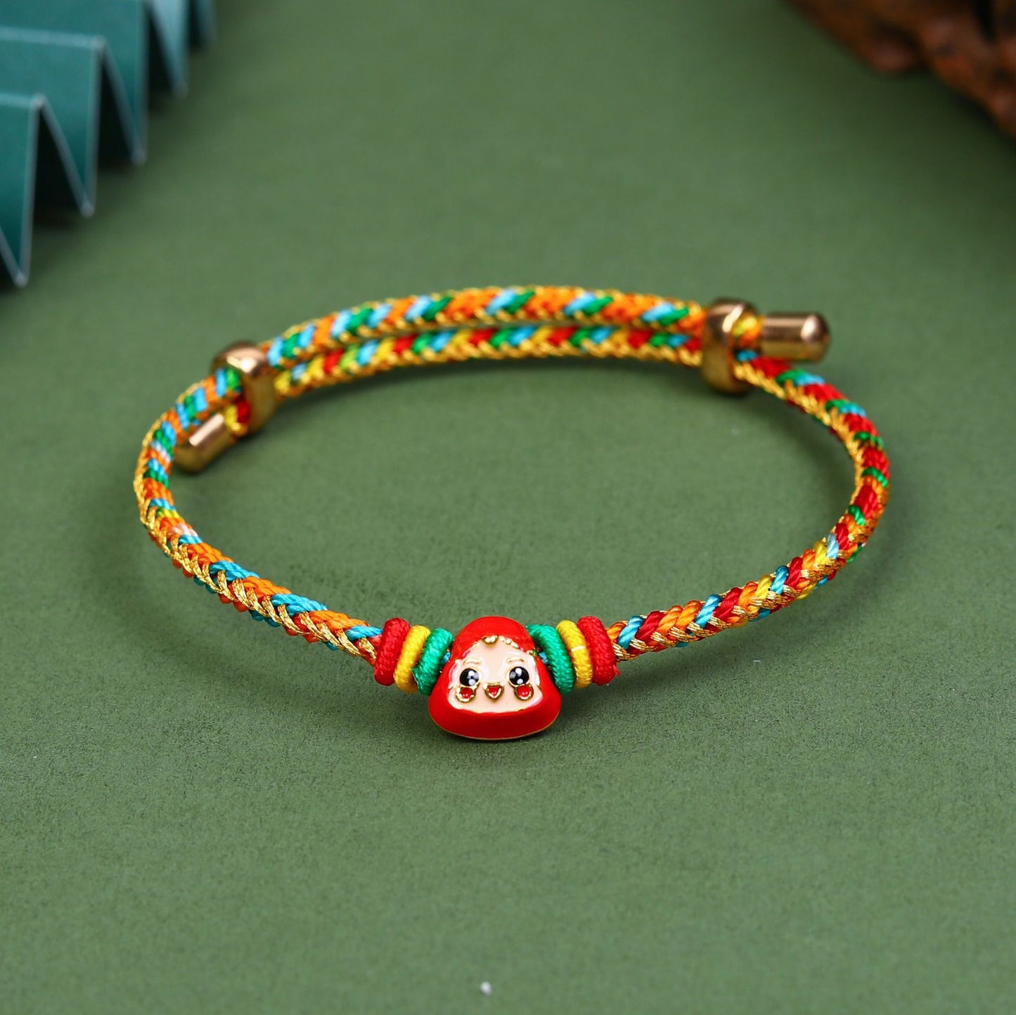 Festival Colorful Rope Ethnic Style Hand-woven Adult Small Sachet Carrying Bracelet