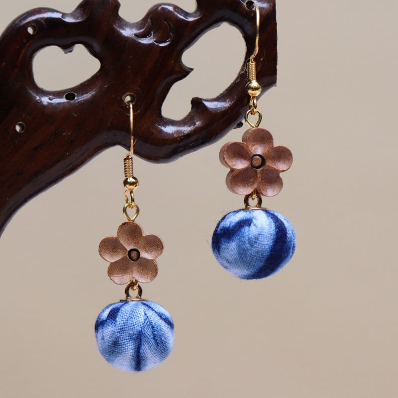Style Chinese Traditional Cheongsam Vintage Senior Earrings