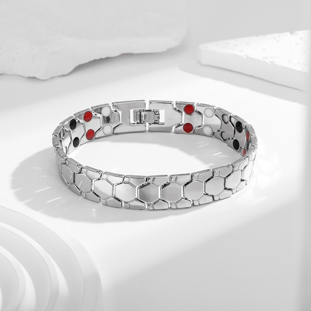 Men's Detachable Magnet Module Couple Magnetic Brace Bracelets